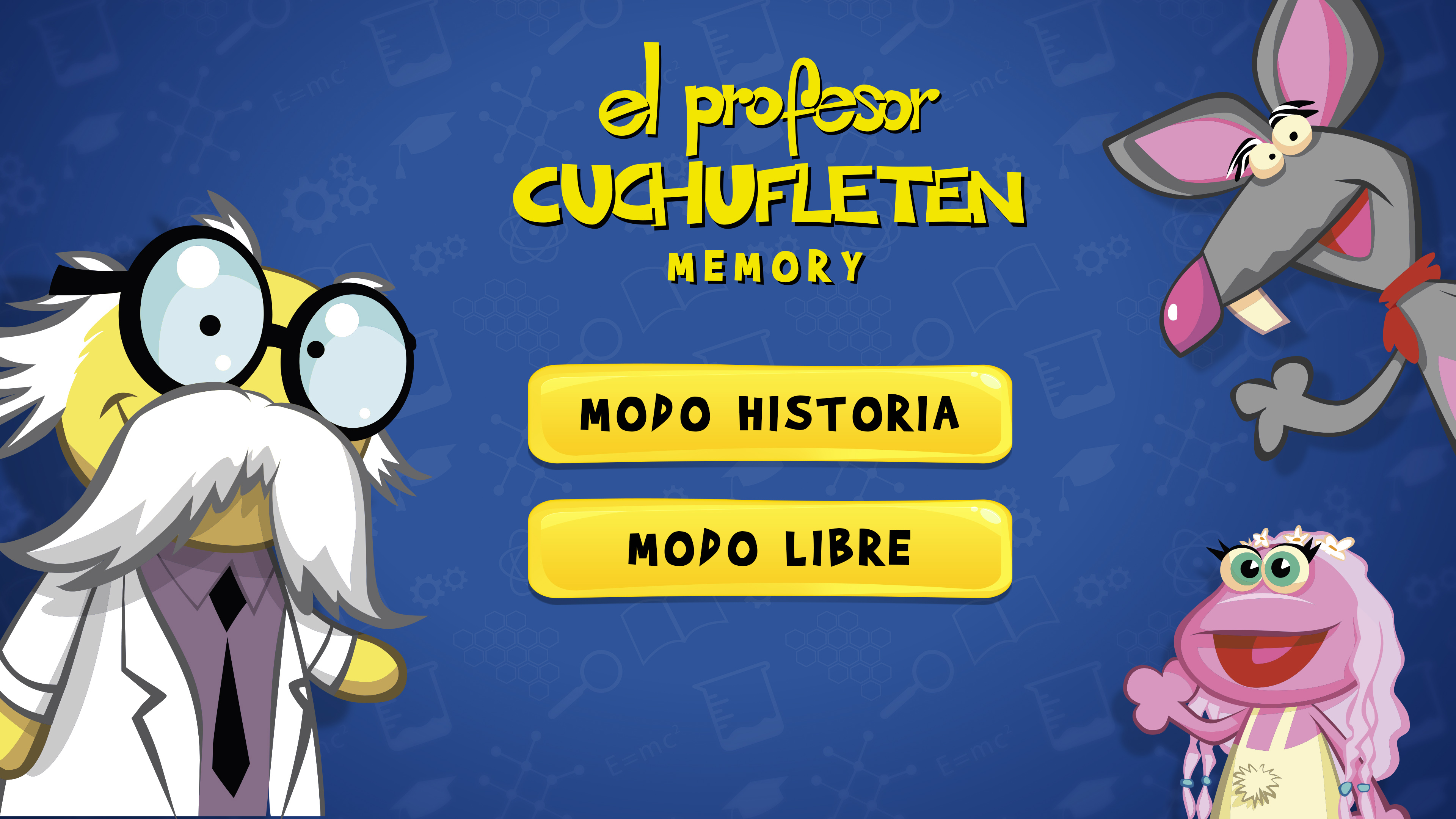 intro screen