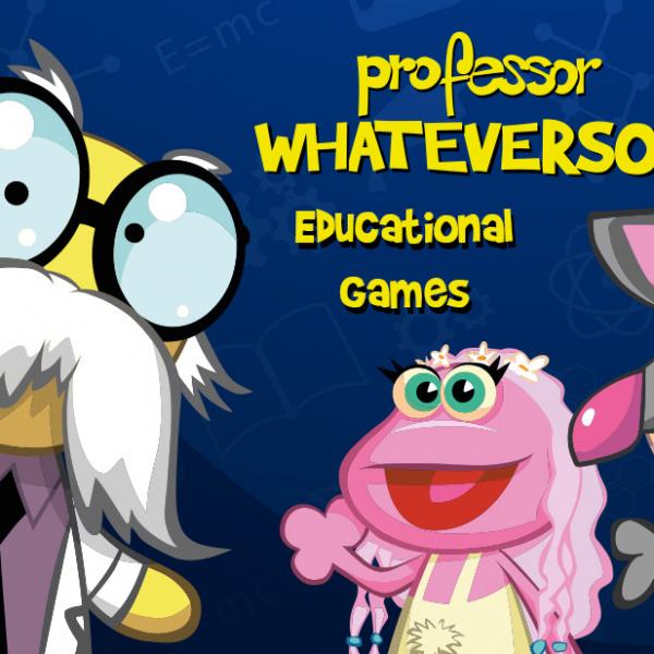 PROFESSOR WHATEVERSON - EDUCATIONAL GAMES